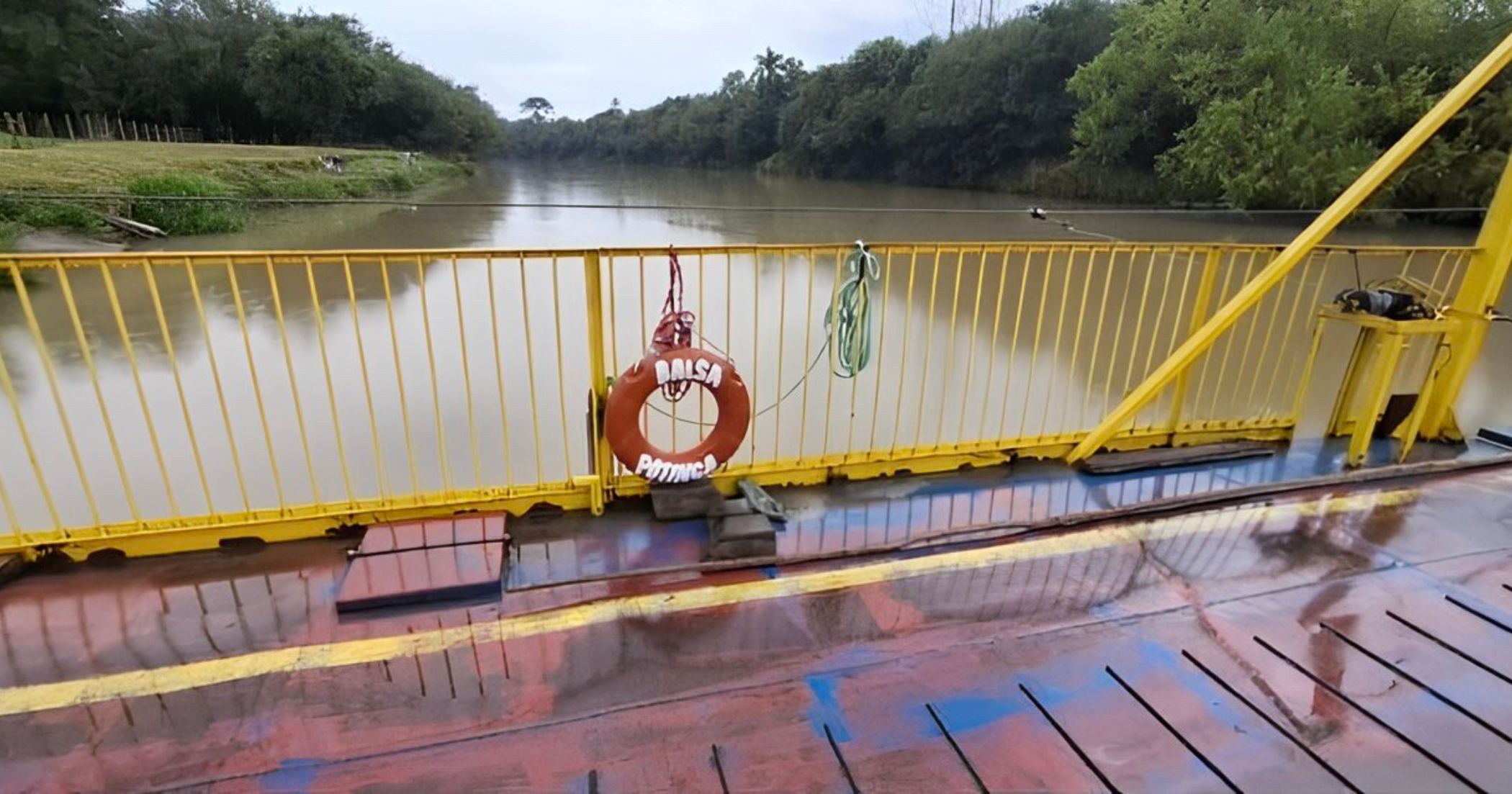 Atenção: Balsa do Potinga será interditada nesta sexta-feira para manutenção em São Mateus do Su