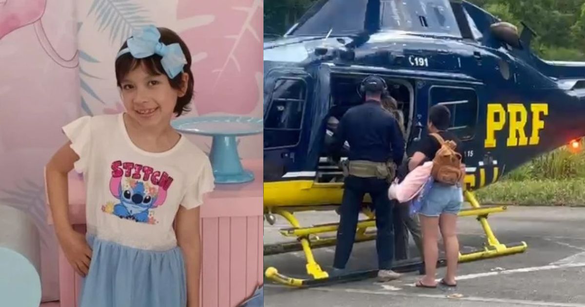 “Coração em pedaços”: Menina de 7 anos morre em Curitiba após luta contra câncer e resgate aeromédico da PRF